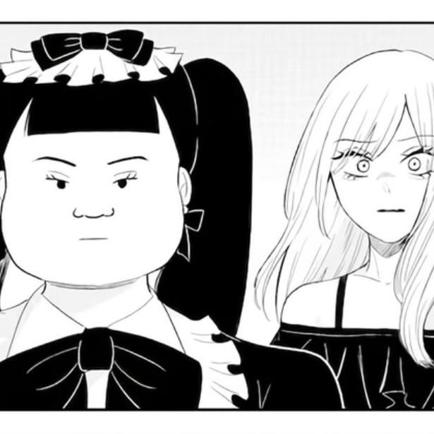 彼女は他人、でも整形前の自分とそっくり…。 画像提供：白梅 僚人(@eiichi_manga)