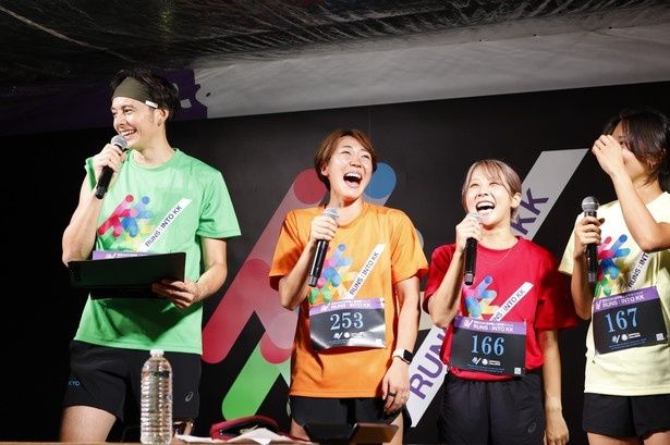 「東京2025世界陸上」前夜祭イベント「RUNS：INTO KK」で実施されたステージプログラムの様子