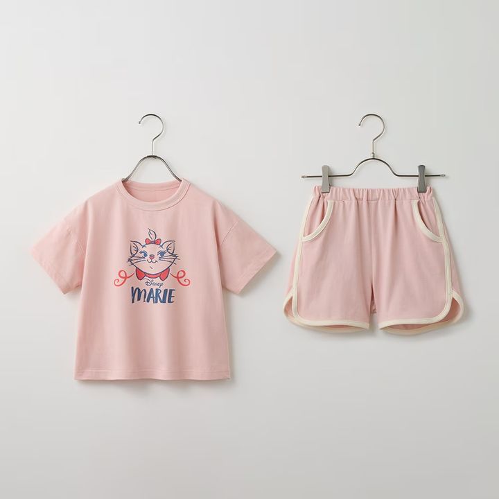 身生地綿100％の接触冷感半袖パジャマ マリー