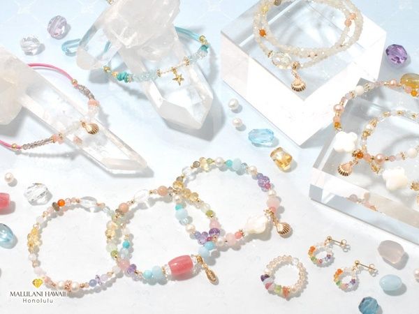 【東京都渋谷区】マルラニハワイ表参道店で、ブレスレット手作り体験実施中！水晶チップの特典付き