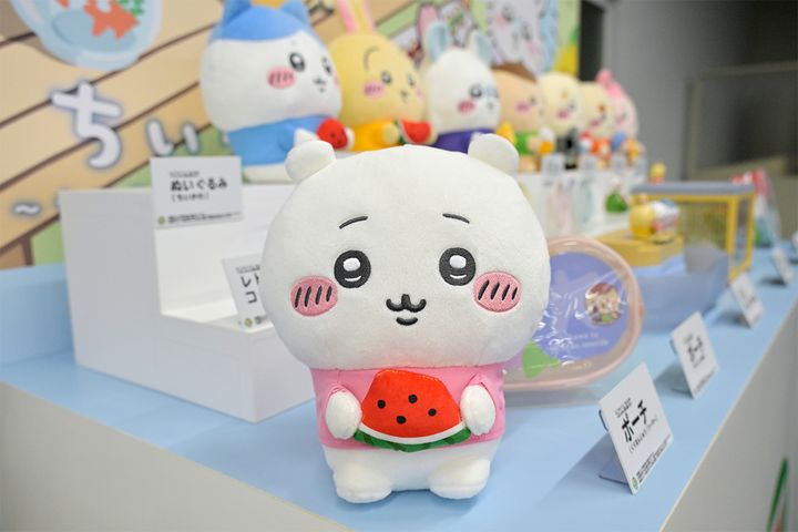 「セブン-イレブン×映画ちいかわ」PRイベント（2026年7月15日、時事通信フォト）