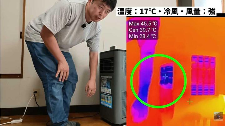 目の前は極冷！スポット冷却には効果抜群