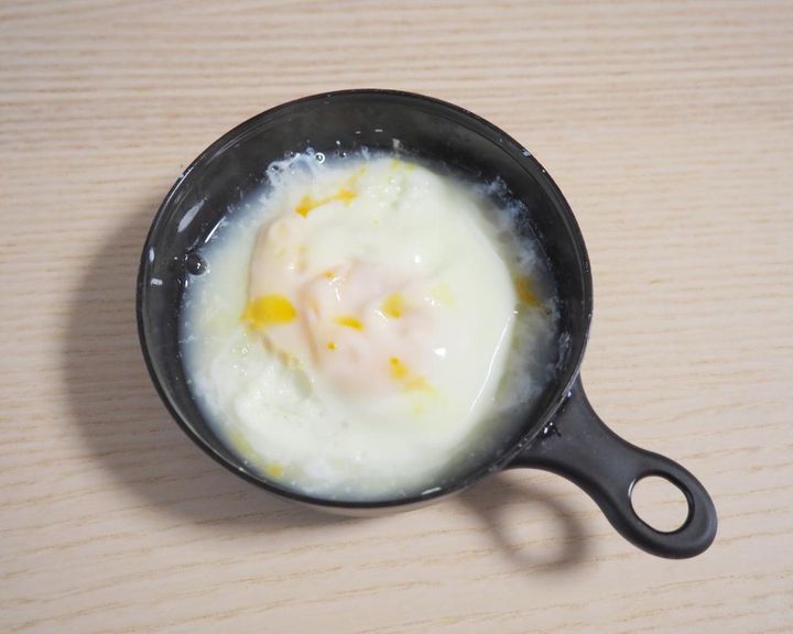 画像2: 電子レンジで作った目玉焼きの仕上がりは？ 注意点は？