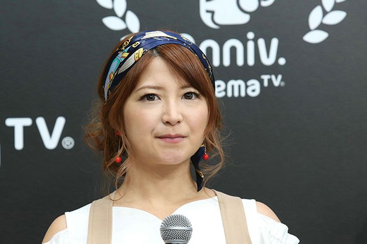 矢口真理さん（撮影：2017年04月、時事）