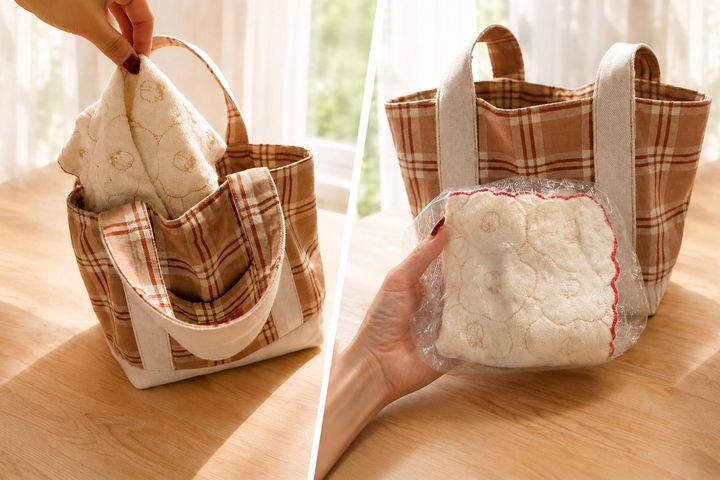 画像: 濡れたハンカチをそのまま入れるのは抵抗ある