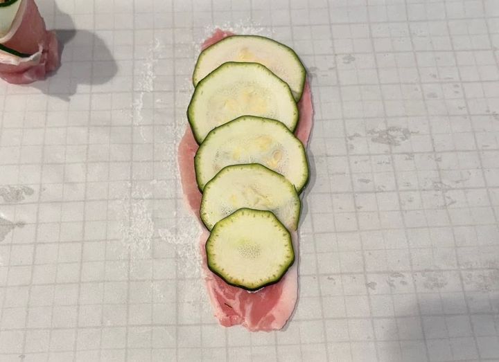 ズッキーニ肉巻き