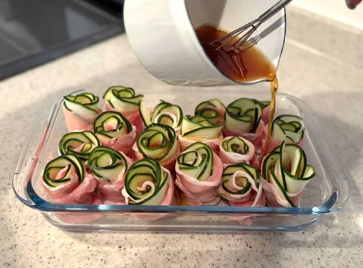 ズッキーニ肉巻き