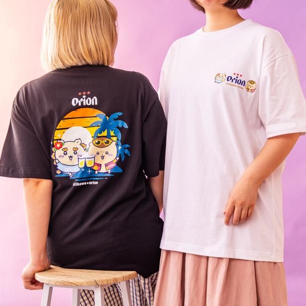 オリオン クリアフリー ちいかわデザイン缶」の発売を記念した新作コラボTシャツ