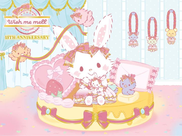 サンリオピューロランド「ウィッシュミーメル」アニバーサリーイベント「WISH ME MELL 15TH ANNIVERSARY」