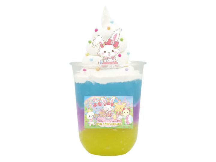 ウィッシュミーメルの Anniversary ゼリークリームソーダ