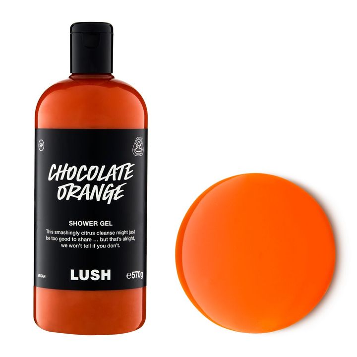 ラッシュの新シリーズ「チョコレートシトラス」のボディソープ