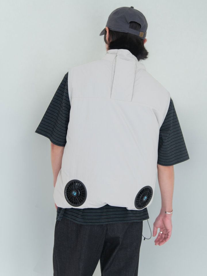 昨年好評を集め、即完売したファン付きウェアが仕様をアップデートして再登場。