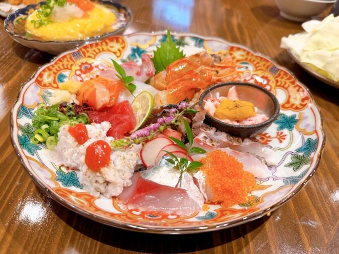 大衆酒場 ぎふや 福岡天神店 刺身盛り合わせ