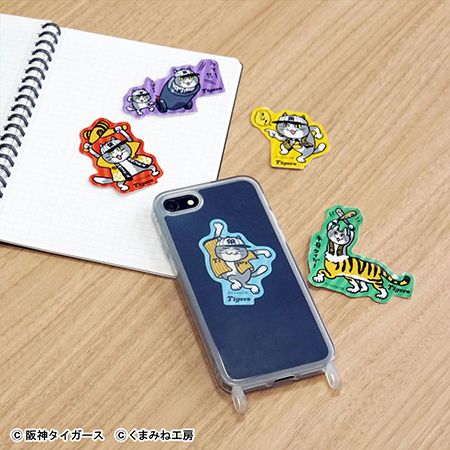 観戦時にも普段使いにも楽しめる『阪神タイガース×仕事猫』コラボグッズが登場