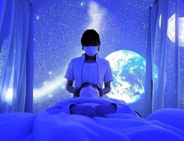 【千葉県流山市】ドライヘッドスパ専門店「アリエス南流山」が、個室ごとにオリジナル星空映像を導入！