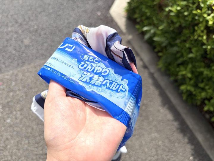 画像2: 実際どう？ 外で検証してみた