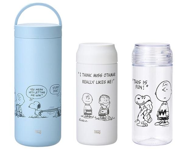 「PLAZA」限定！スヌーピーデザインの「thermo mug」が登場