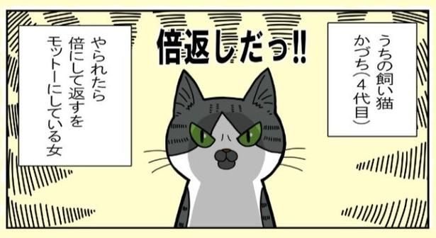 やられたら倍にしてやり返すをモットーにしている女・かづち もちこ(@mogutchecho)