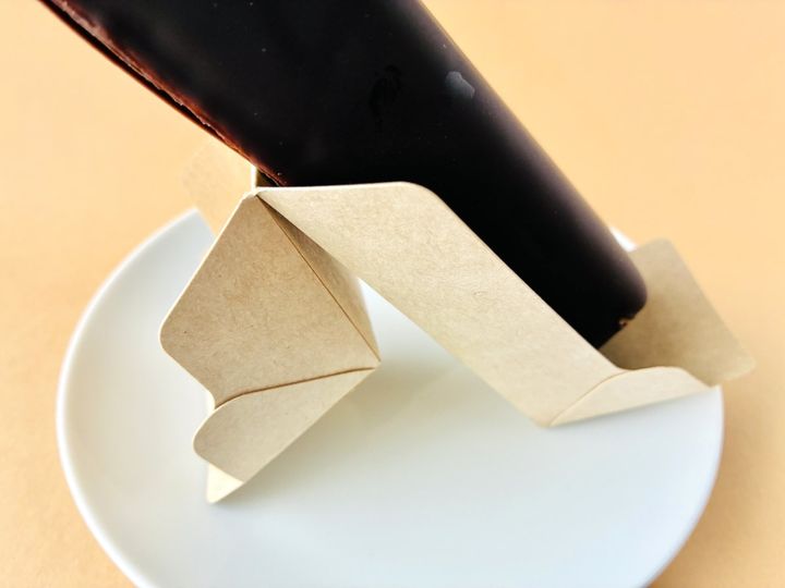 「癒される！」「食感の変化がよき！」【ローソン】ご褒美スティックケーキ パリっとふわとろショコラ