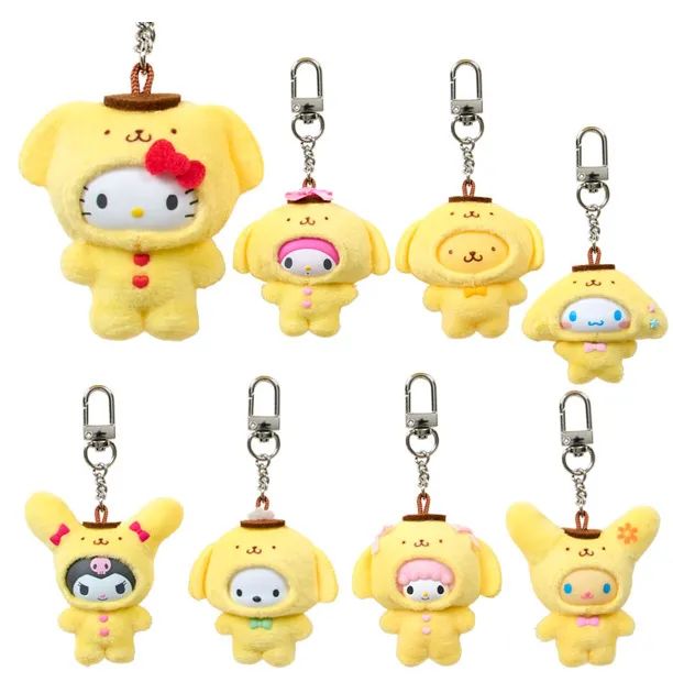 「ちびっとも」シークレットキーホルダー ポムポムプリンコスチューム