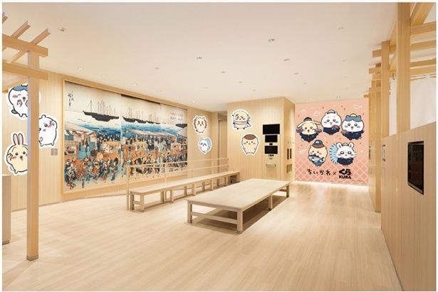 「グローバル旗艦店 なんばパークス」店内装飾
