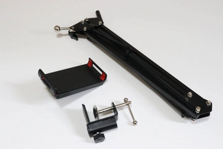 多関節アームデバイスホルダーの部品一式