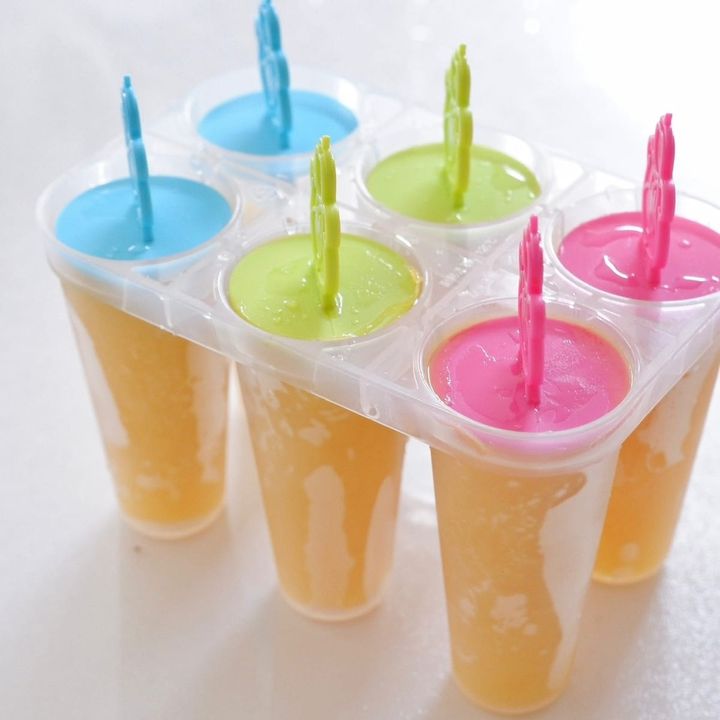 溶けないオレンジアイス