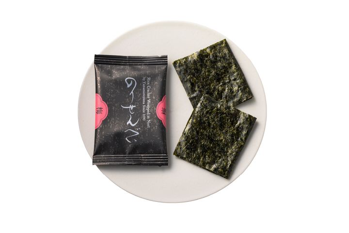 〈山本山〉ののりせんべい「梅風味」