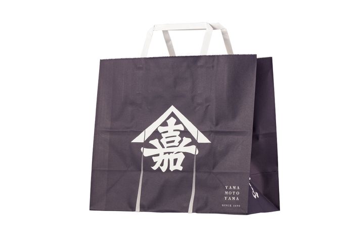 〈山本山〉ののりせんべいの手提げ