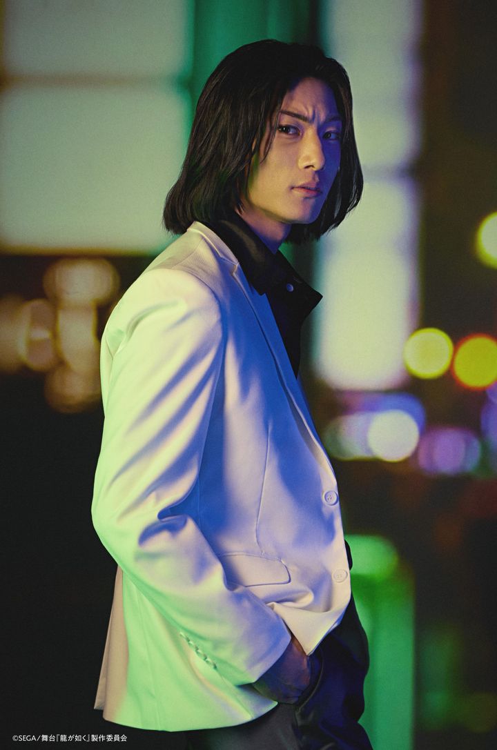 舞台『龍が如く』-神室町八犬伝- で錦山彰を演じる里中将道 （C）SEGA／舞台『龍が如く』製作委員会 width=