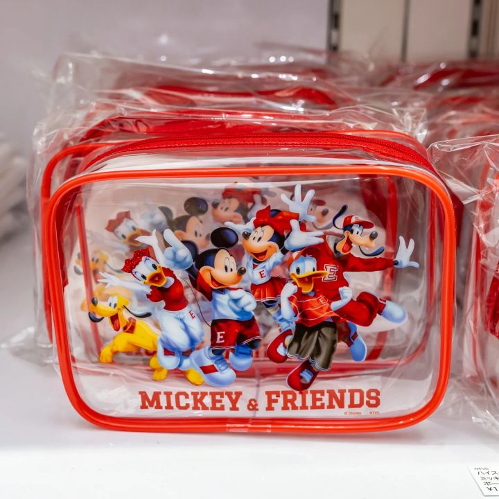 ディズニー・チャンネル「ハイスクール・ミュージカル20周年 ザ・フェスティバル」 ミッキー&フレンズのクリアポーチ
