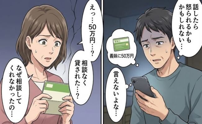 夫婦のお金のトラブル イメージカット