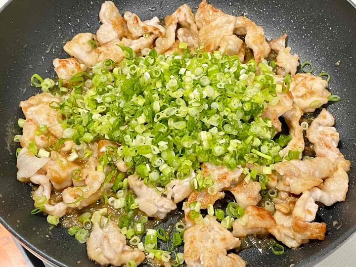 豚肉のネギみそ