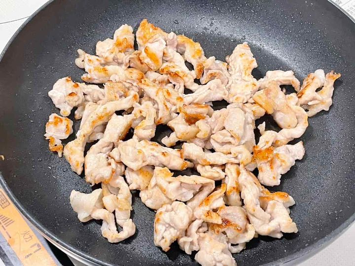 豚肉のネギみそ