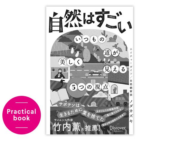 Practical book／『自然はすごい いつもの道が美しく見える5つの視点』ノダカズキ