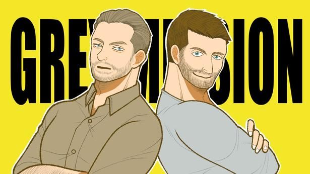 漫画家、竹内絢香による『グレイ・ミッション』シド＆ブロンコの描き下ろし“バディ”イラスト！ イラスト/竹内絢香