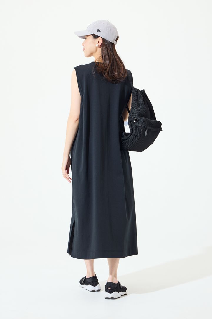 クラウドチームVERY加藤奈穂の[ALEGRE]タックショルダーポンチワンピースコーデ