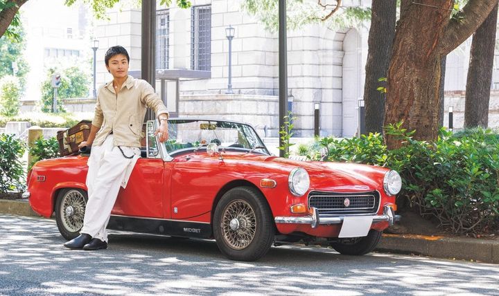 大学生・田中 玲さんの愛車 MG Midget Mk IV［MGミジェット マーク4］