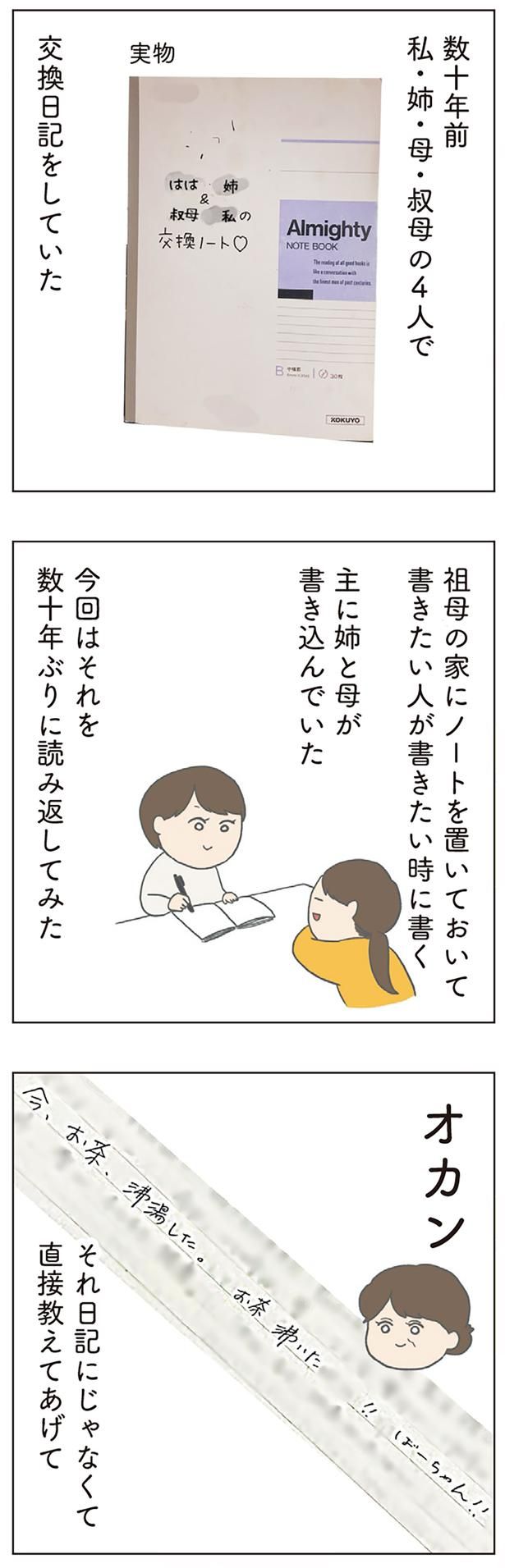 交換日記をしていた （C）チリツモル／KADOKAWA