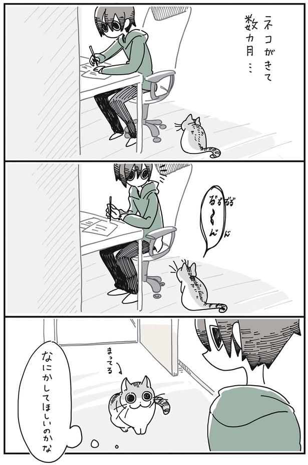 ネコがきて数ヵ月… （C）キュルZ／KADOKAWA