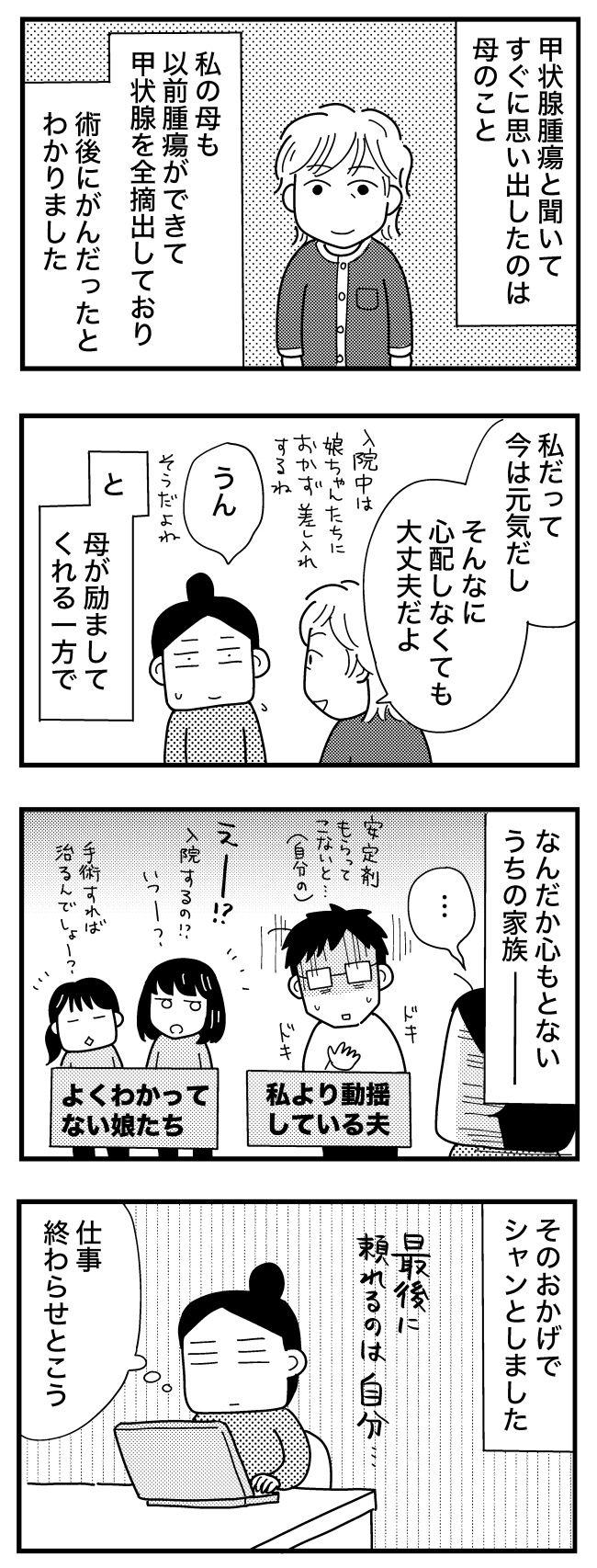 喉のしこりが甲状腺腫瘍だった話／和田フミ江