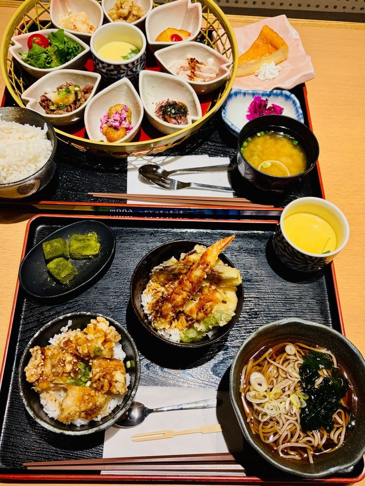 ランチタイムにおすすめ！豪華過ぎる和膳・しかもデザート付きですよ〜