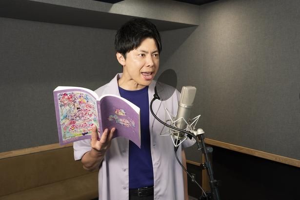 「コットンのイメージを覆す勢いで役作りに励みました」と語る西村真二 [c]2026 映画名探偵プリキュア！製作委員会