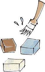 100均の材料で作る「アルファベットブロック」。オブジェや積み木として遊んでも◎の画像2