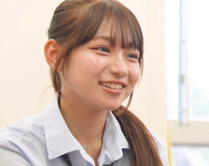 「友達からもめっちゃ可愛いって言われる」
