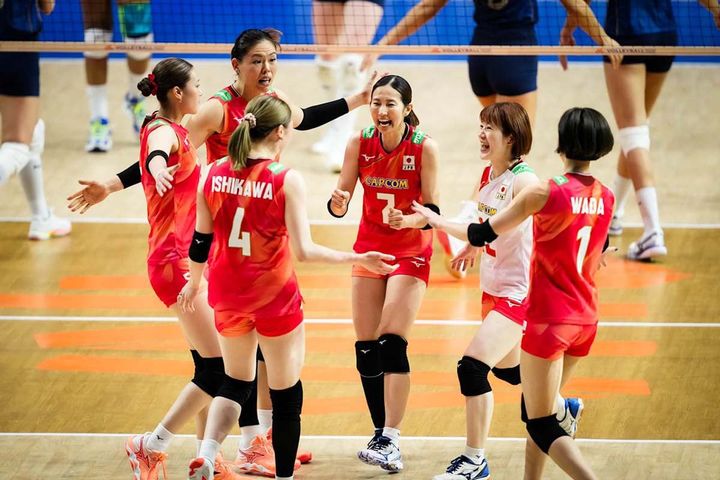 バレーボール女子日本代表（C）Volleyball World