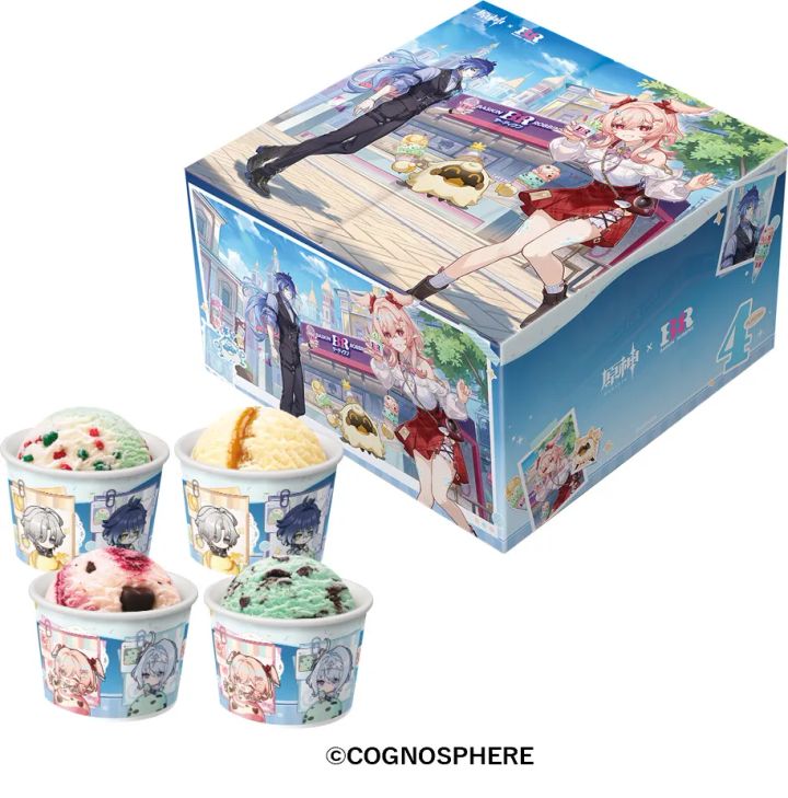 原神 アイスクリームセット(モバイルオーダー限定)