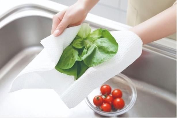 洗った野菜の水切り