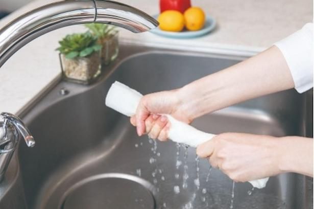 水で洗って繰り返し使えるのがうれしい