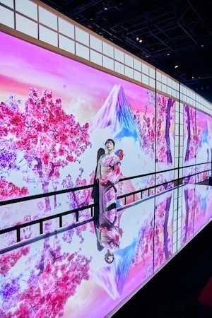 【広島県広島市】「動き出す浮世絵展HIROSHIMA」開催！浮世絵師の作品がグラフィカルなデジタルアートに